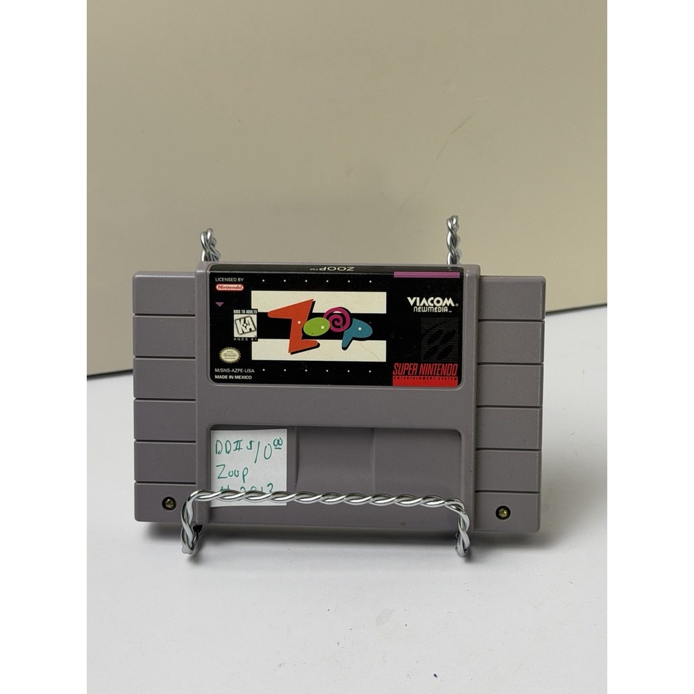 Zoop (Super Nintendo Entertainment System, 1995) SNES Cartridge Only